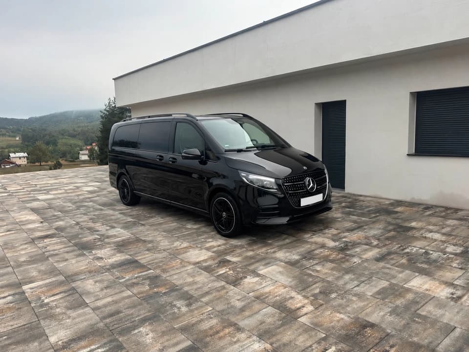 Mercedes-Benz V 300 d VIP Exclusive — Leder Schwarz — Außenansicht 1